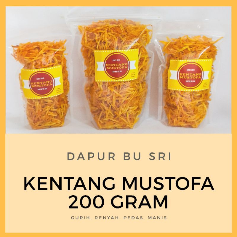 

(PREMIUM) KENTANG MUSTOFA BU SRI SEJAK 2019 KERING KENTANG KENTANG MUSTOFA PEDAS KENTANG MUSTOFA ENAK KERING KENTANG MURAH