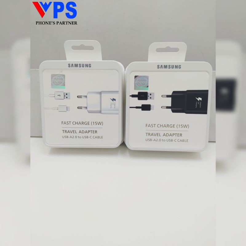 CHARGER SAMSUNG ORIGINAL type C 15 Watt FAST CHARGING
