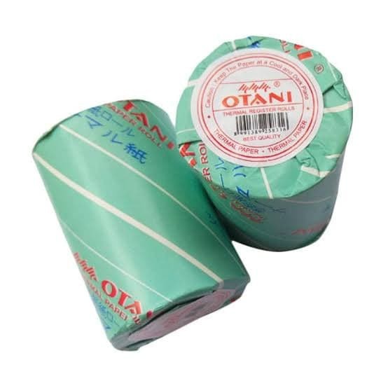 

KERTAS THERMAL 57x40 MERK OTANI 1 PACK ISI 10 ROLL