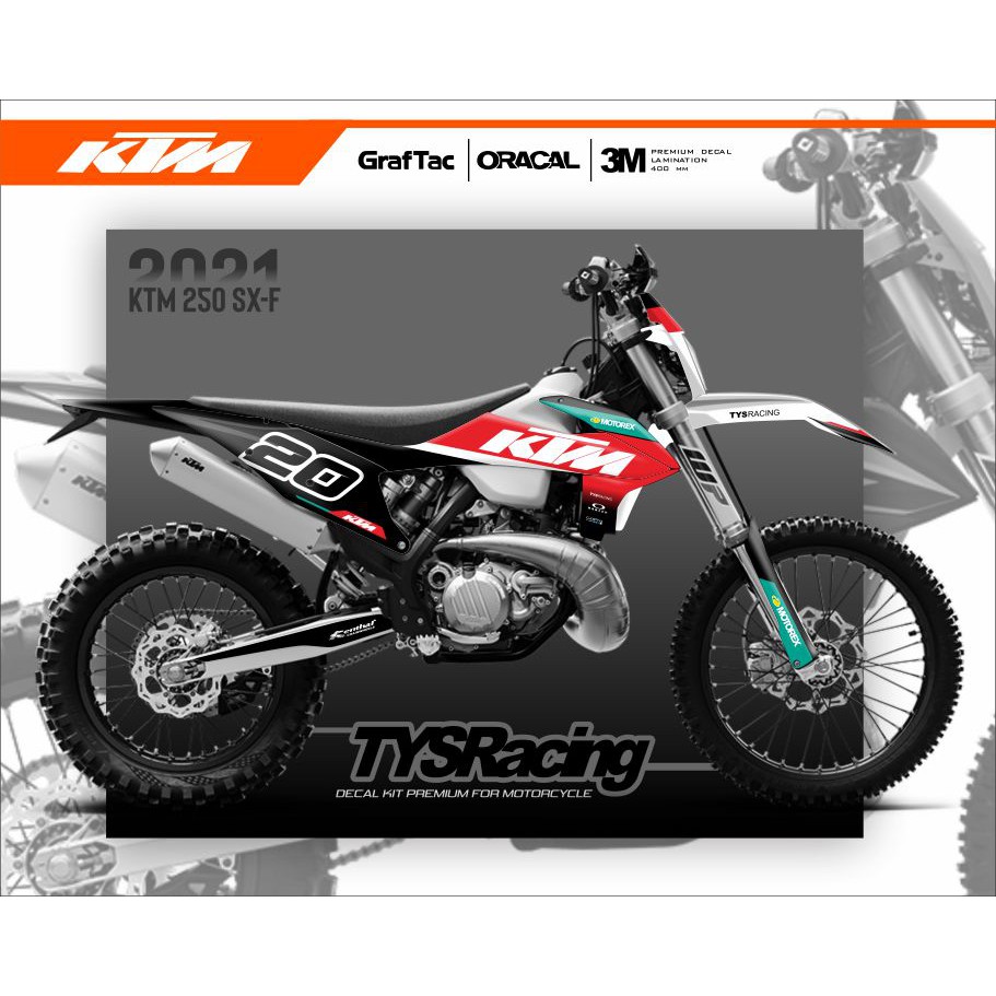 DECAL KTM 250 2020