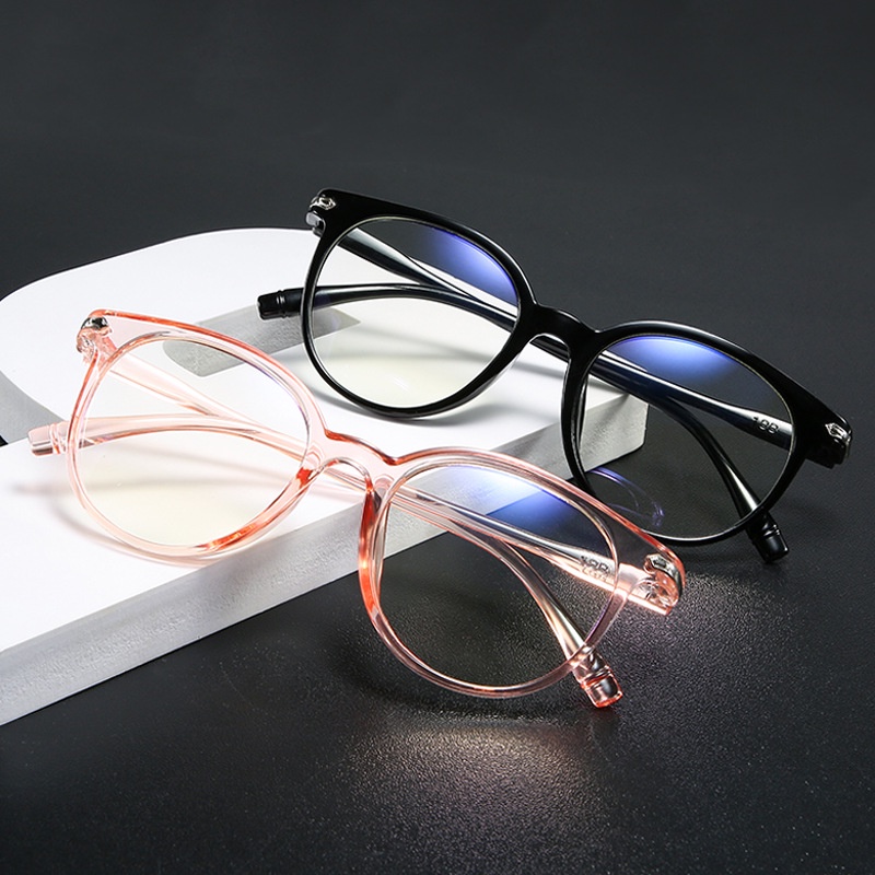 (YUZHU) COD Korean Design Candy Color Transport Lensa Anti Radiation Frame Eyeglasses Wanita dan Pria