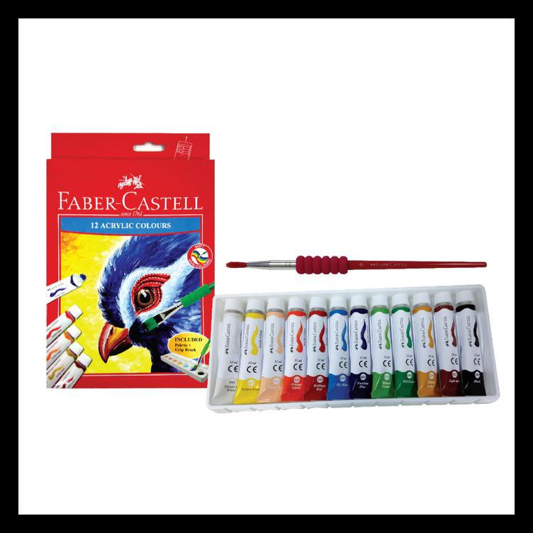 

Promo Faber-Castell Acrylic Tube 12 Ml - 12 Colours