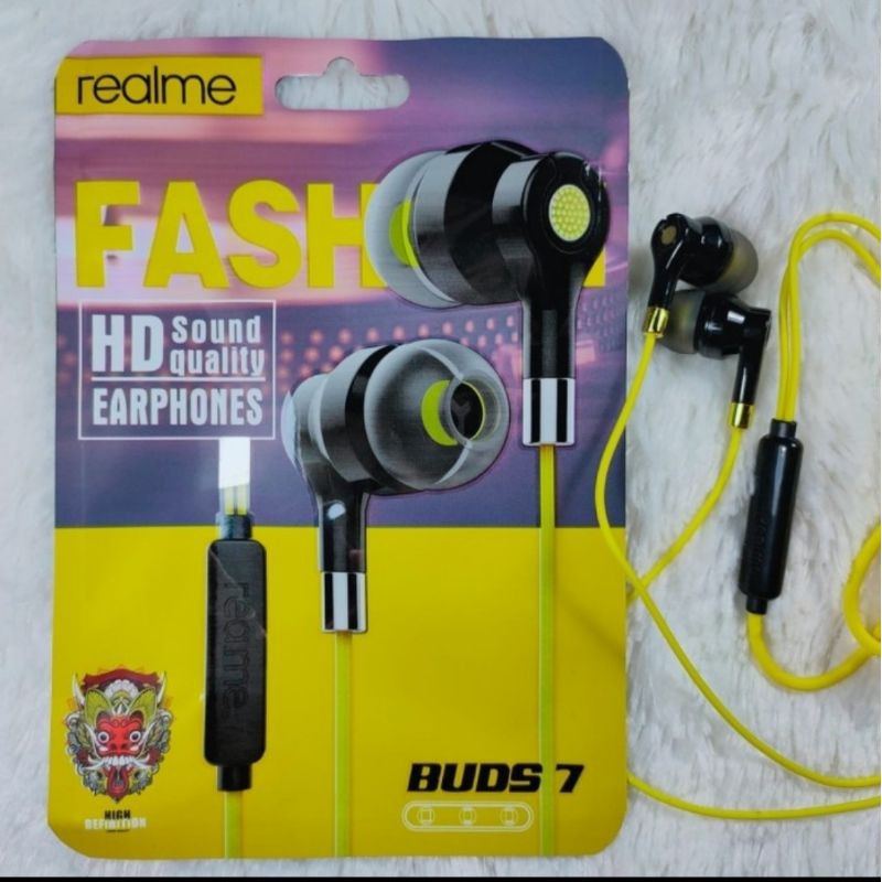 Headset Realme Buds 7 - Super mega bass/suara super boomm