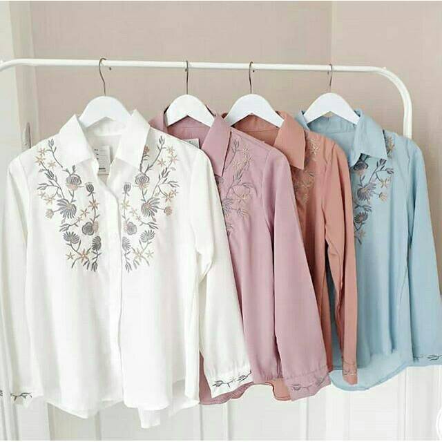 Bianca Top ATASAN, TUNIK, Blouse wanita, atasan wanita, BLOUSE, Fashion muslim, baju wanita, fashion