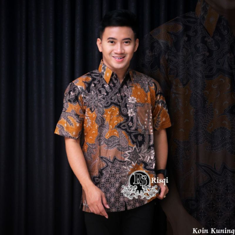 KEMEJA HEM BATIK PRIA TERVIRAL DI SHOPEE ORIGINAL NO KW M L XL