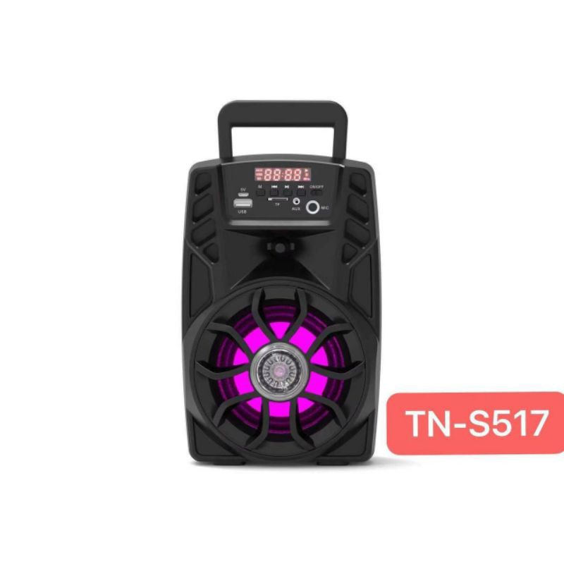 SPEAKER BLUETOOTH KARAOKE FREE MIC TNS518 S617 DAPAT