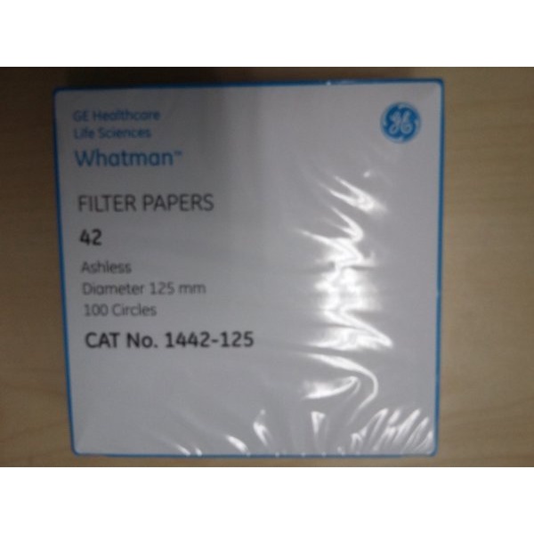Whatman filter paper 1442-125/ kertas saring whatman