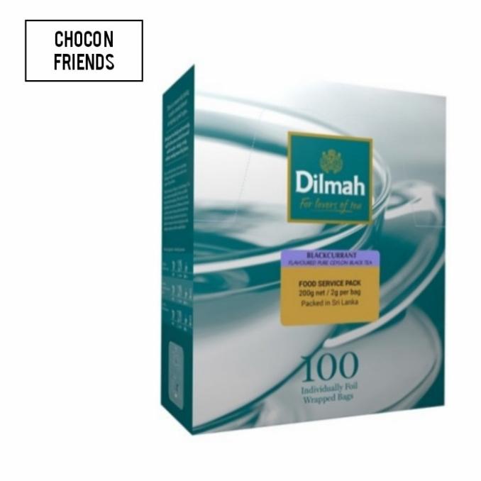 

[ COD ] Teh Dilmah 100 sachet Blackcurrant BOOM SALE Kode 1300