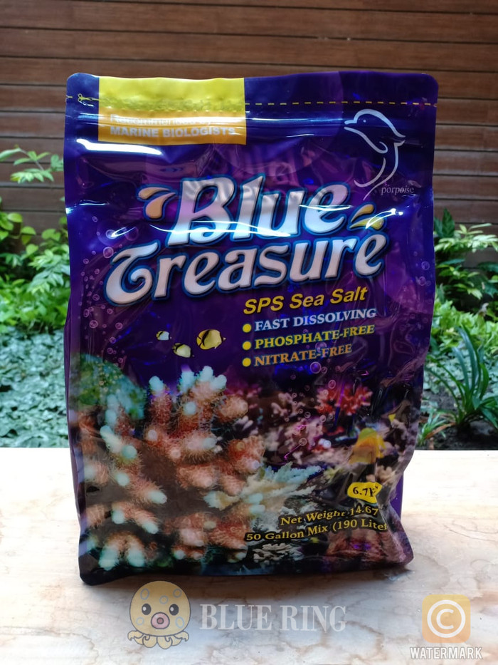 Blue treasure SPS sea salt 6.7kg garam ASW Marine Reef Laut