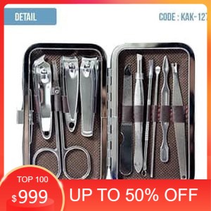 

Tukuo MINI MANICURE PEDICURE MENICURE PEDICURE SET ISI 10 PCS