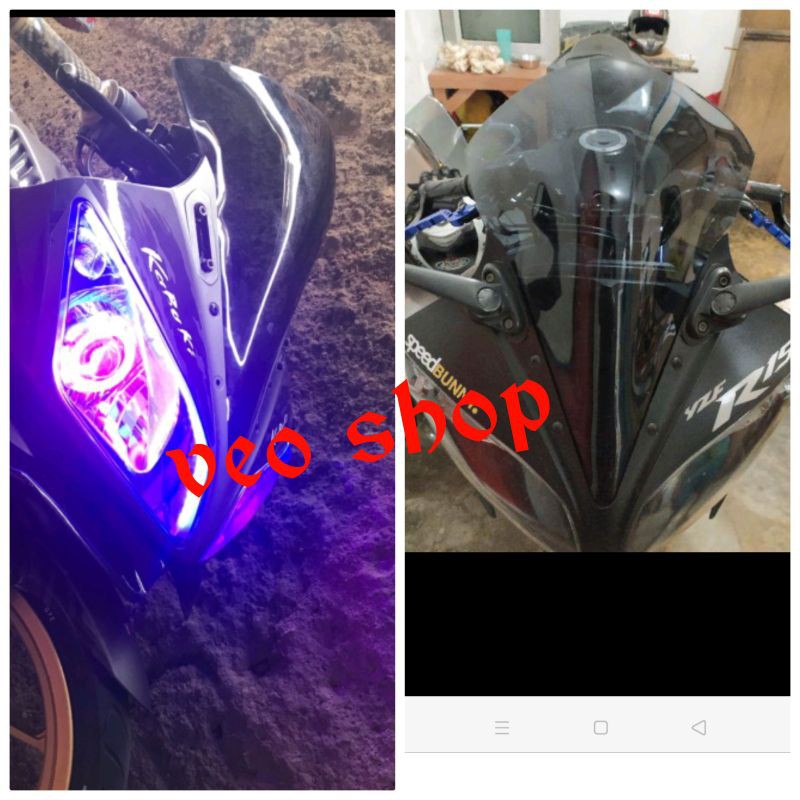 windshield R15 V2 old lama super Jenong visor R15 V2 old lama super Jenong