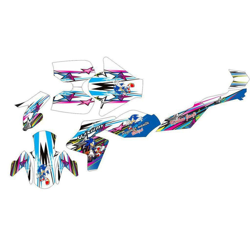 VIXION NVL Decal Sticker - Decal stiker Full Body VIXION NVL ip. 05 BISA CUSTOM