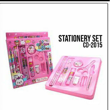 

Alat Tulis Stationery Set Anak Karakter lucu Lengkap