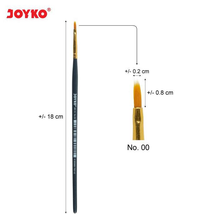 

Diskon Brush Kuas Cat Air Cat Minyak Lukis Acrylic Joyko BR-10 1 Pcs - 00 Diskon