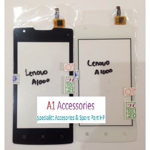 TOUCHSCREEN TS LENOVO A1000 A1000A mini 4'' LAYAR SENTUH