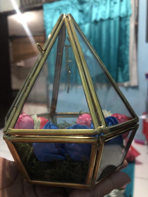 Terrarium Ringbox / Pengait Cincin
