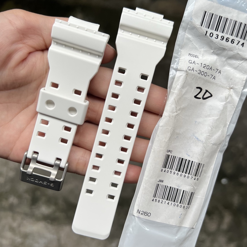Tali jam tangan casio g-shock GA-120A 7A GA-300 7A original strap band GA 120A GA 300
