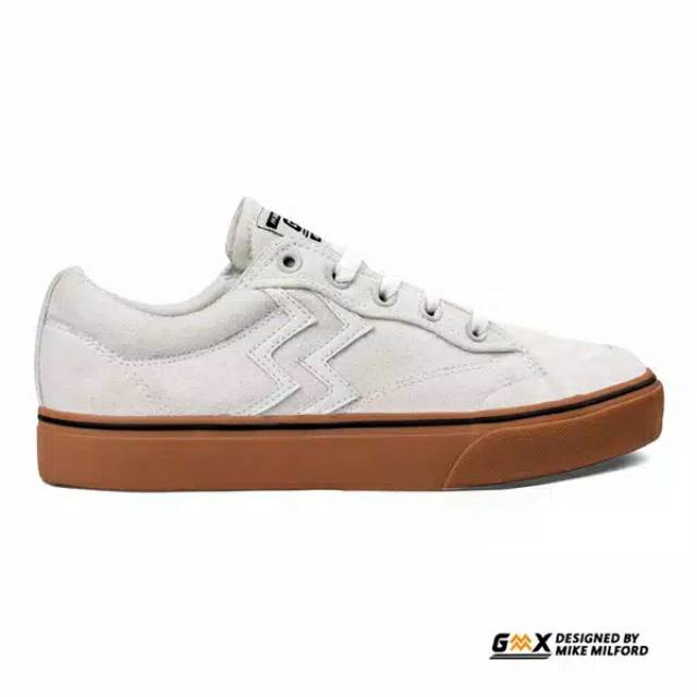 Sepatu Geoff Max GMX x Mike Milford - Dalton Off White Gum STZ