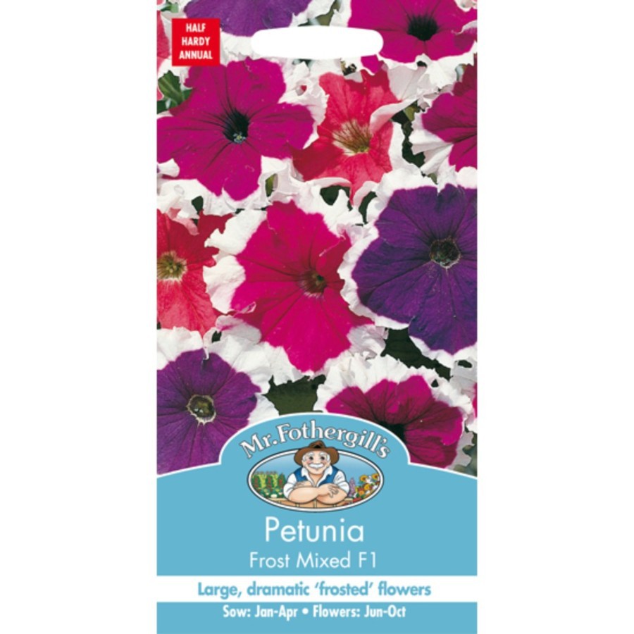 Mr. F PETUNIA Frost Mixed F1