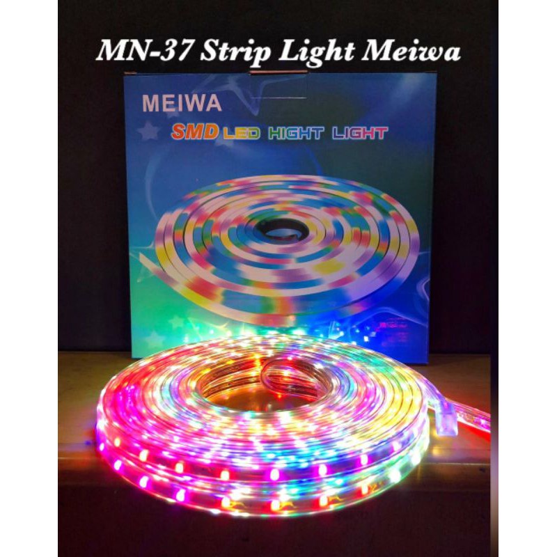 Lampu Hias 17 Agustus / Natal  Selang  / Led Strip MN-37 Multicolor 10-Meter MEIWA