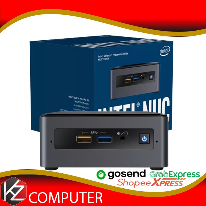 MINI PC INTEL NUC CELERON NUC7CJYH2 BAREBONE J4005