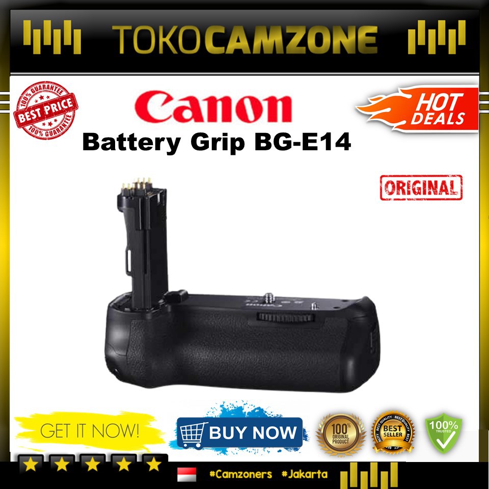 Canon BG-E14 Battery Grip For EOS 70D/80D