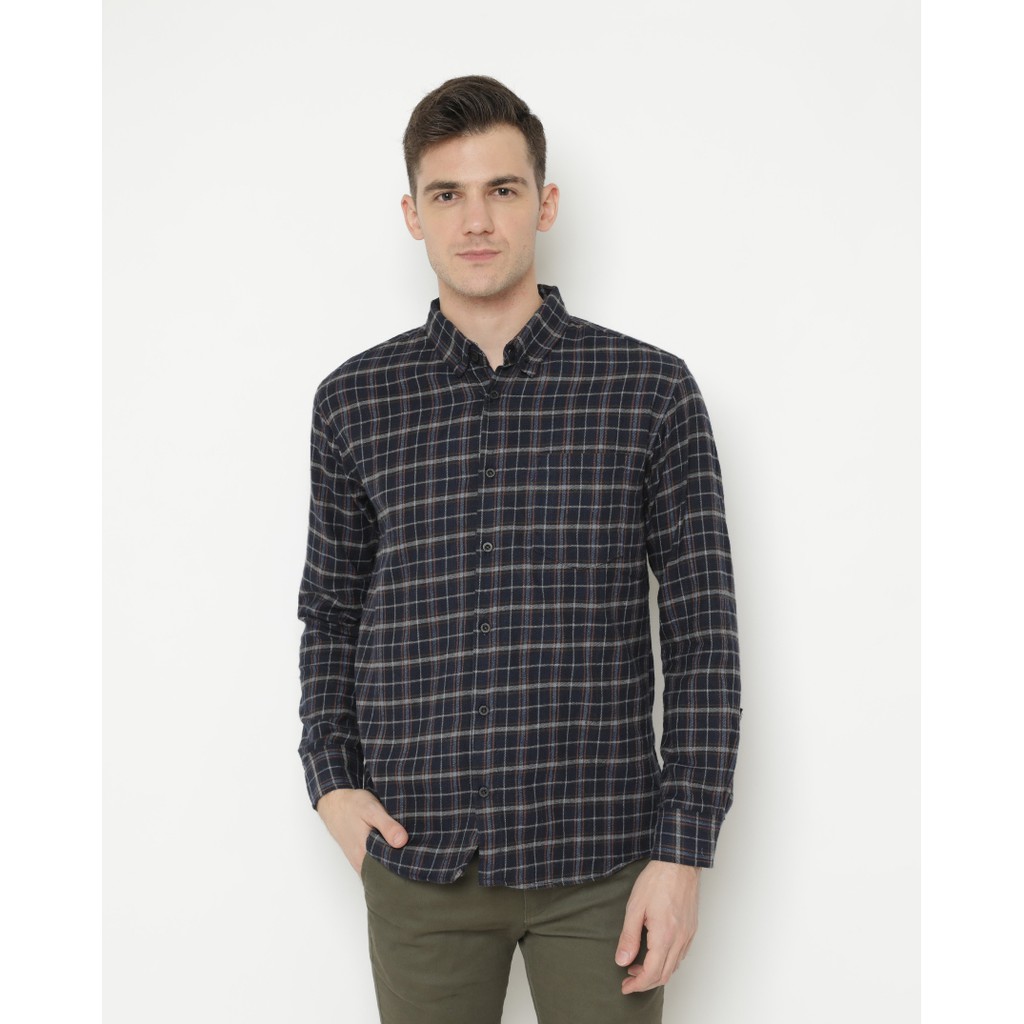 

Erigo Flannel Mozard Navy