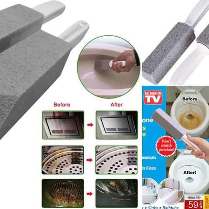 Ring X Alat Pembersih Toilet Aman dengan Batu Apung AP100 Ring X Alat Pembersih Toilet Aman dengan Batu Apung AP100