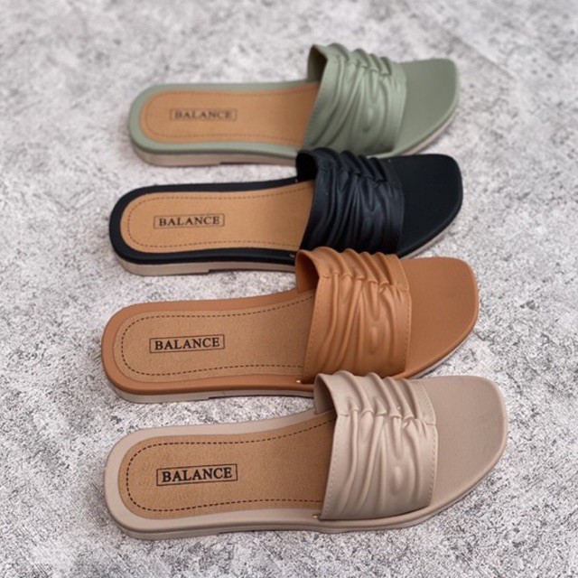 1176 BLC Sandal Slip Kerut Jelly