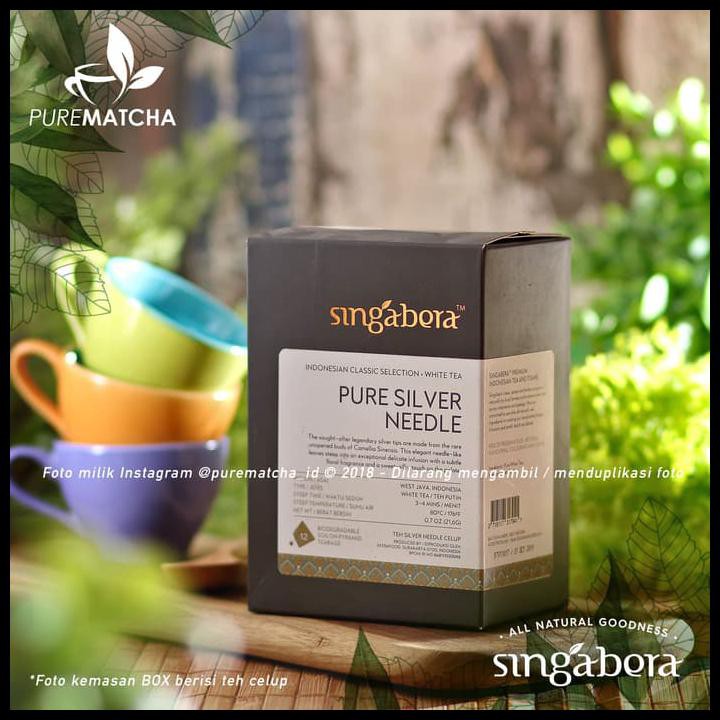 

Singabera Teh Premium Indonesia - Singabera Silver Needle 1Box 12Tb