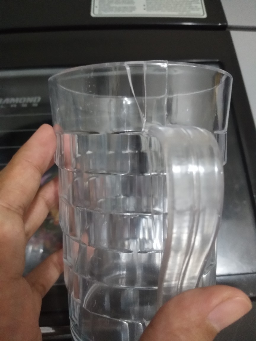 Gelas Plastik Bening 500 Ml Seperti Kaca Beling Gelas Arcylic