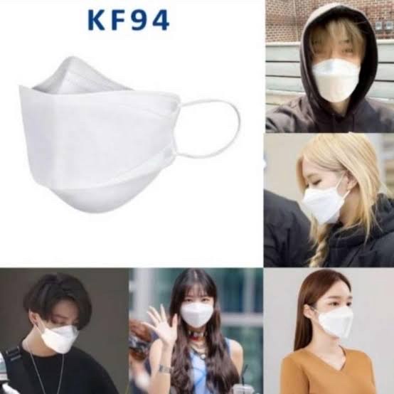 MASKER KF94 4PLY / MASK MOUSON KF94 KOREA 4 PLY TERSEDIA 11 WARNA !