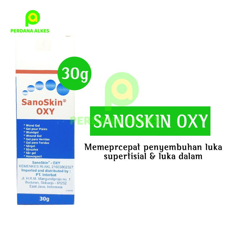 Salep Luka Sanoskin Oxy Gel 30 gram