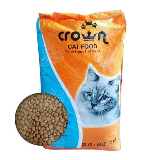 Crown Repack 1 kg x10 makanan kucing crown