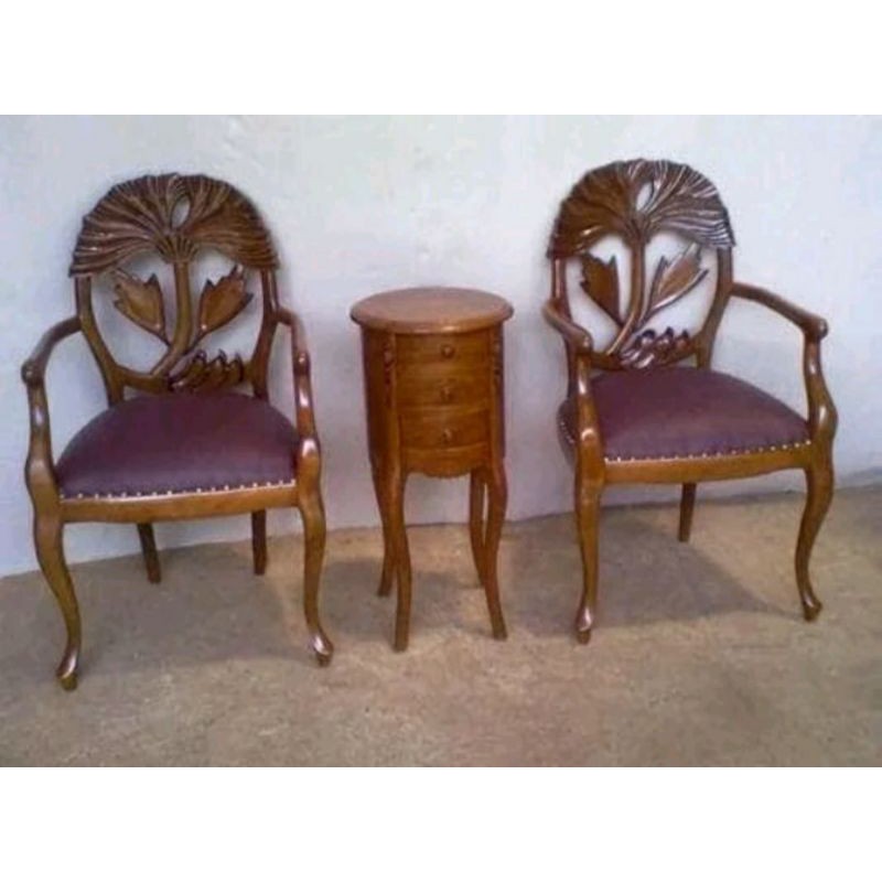 TERAS DAUN, TERAS CANTIK, KURSI TERAS, TERAS JATI