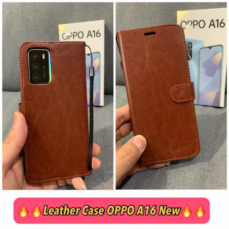 Case flip dompet Oppo A16/Oppo A31