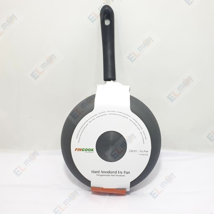 Fincook fry pan hard anodized FP2401HA - wajan anti gores FP 2401HA