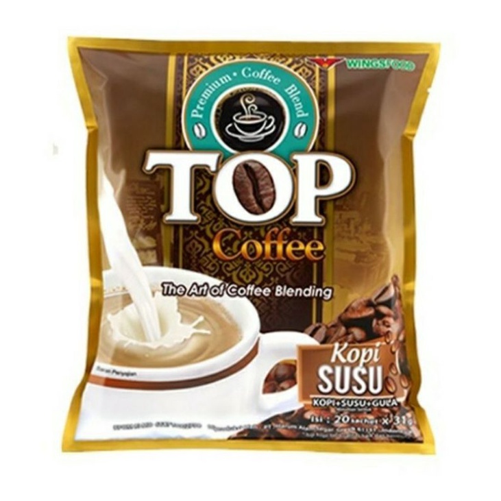 

top coffee kopi susu renceng