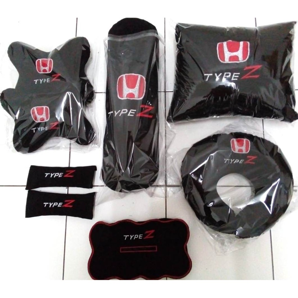 Paket full set 6 in 1 bantal mobil Honda City type Z Aksesoris Interior