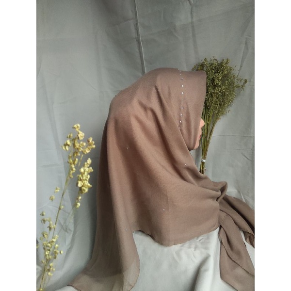 paris swarovski tassel / hijab paris swarovski / hijab payet