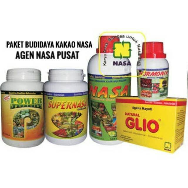 Paket Budidaya Kakao - Pupuk Pertanian Nasa Organik Cair - Pupuk Nasa Original - Agen Nasa Medan