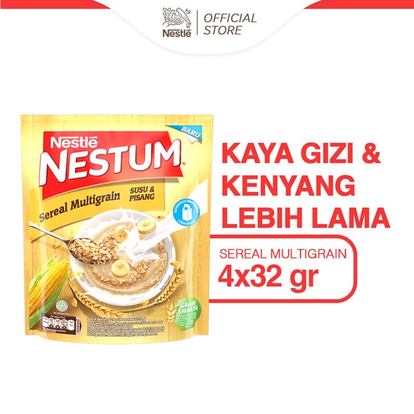 Nestle Nestum Susu + Pisang 32gr x 4