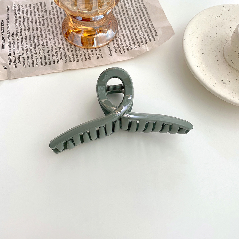 Korea Ins Rambut Klip Hiu Klip Hiasan Kepala Besar