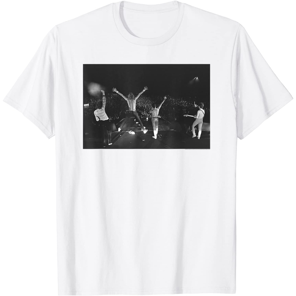 Baju Kaos Pria dan Wanita Dewasa - Queen Official Band Promo B&W Vintage - SHOPLAB88