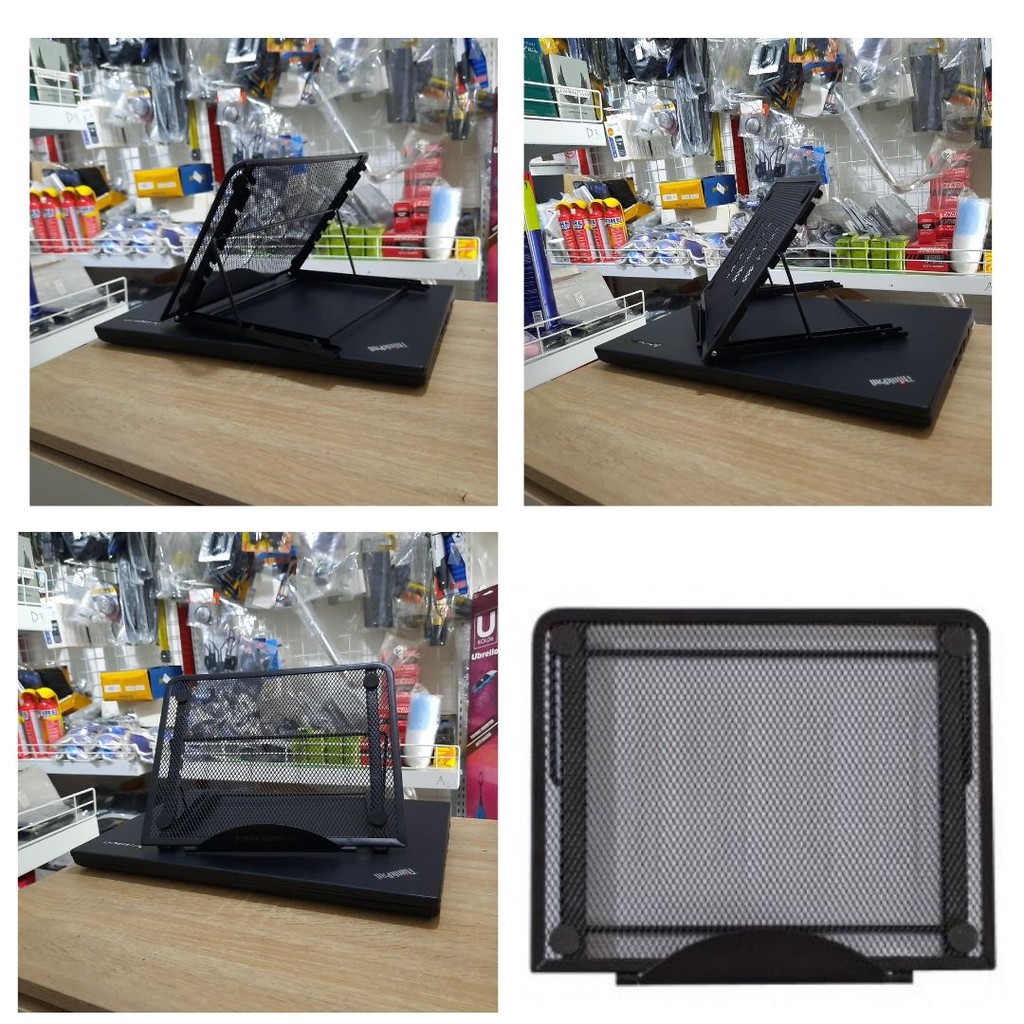 Laptop Tablet Stand Dudukan Meja Lipat Besi Portabel  111