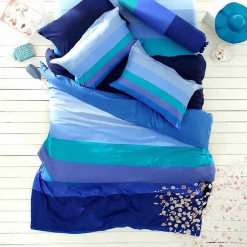 Raishscollection Sprei Bahan Katun Local Full Cotton 100% Uk 160*200 dan 180x200