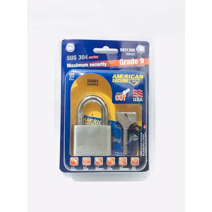 Duplikat Anak Kunci American Secure arttec93 Segera Dapatkan