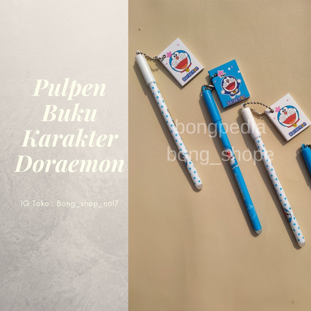 

Pulpen Lucu Karakter Buku Doraemon|Pen Unik Karakter Buku Doraemon|Pena Buku Doraemon