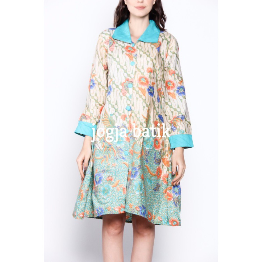 Dress Tunik Batik Wanita