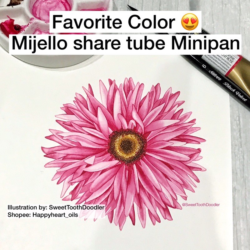 

Mijello Mission Gold Share Tube cat air Watercolor